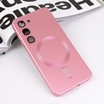 Maska / futrola Magsafe Chrome za Samsung S911B Galaxy S23 5G roze.