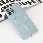 Maska / futrola Magsafe Chrome za iPhone 13 Pro Max 6.7 plava.