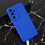 Silikonska maska / futrola Teracell Giulietta za Samsung S711 Galaxy S23 FE mat plava.