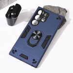 Maska / futrola Hard Ring za Samsung S928 Galaxy S24 Ultra 5G plava.