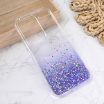 Silikonska maska / futrola Glitter za Huawei Honor 200 Lite ljubicasta.