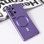 Maska / futrola Magsafe Chrome za Samsung S928B Galaxy S24 Ultra ljubicasta.
