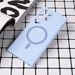 Maska / futrola Magsafe Pure color za Samsung S928B Galaxy S24 Ultra svetlo plava.