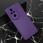 Silikonska maska / futrola Teracell Giulietta za Huawei Honor 200 Pro mat tamno ljubicasta.