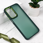 Maska / futrola Shining Camera za Samsung A266 Galaxy A26 5G tamno zelena.