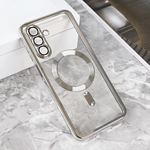 Maska / futrola Magsafe Lux za Samsung A266 Galaxy A26 5G srebrna.