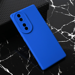 Silikonska maska / futrola Teracell Giulietta za Huawei Honor 70 mat plava.