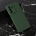 Silikonska maska / futrola Teracell Giulietta za Samsung A266 Galaxy A26 5G mat zelena.
