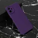 Silikonska maska / futrola Teracell Giulietta za Samsung A065F Galaxy A06 mat tamno ljubicasta.