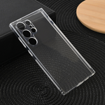 Torbica Silikonska maska / futrola ultra tanka with pluggy za Samsung S928B Galaxy S24 Ultra providna.