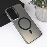 Maska / futrola Magsafe providna za Samsung A266 Galaxy A26 5G crna.