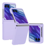 Maska / futrola Flip za Motorola Razr 50 Ultra ljubicasta.