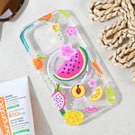 Maska / futrola print Magsafe za iPhone 13 Pro Summer Fruits.