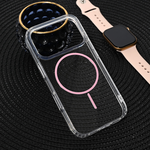 Maska / futrola Magsafe Color Line za iPhone 17 Pro roze.