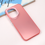 Maska / futrola providna za Huawei Honor 400 roze.