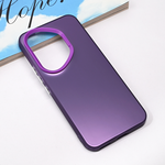 Maska / futrola providna za Huawei Honor 400 Pro ljubicasta.