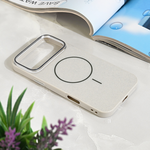 Maska / futrola Magsafe Sparkle Dust za iPhone 17 Pro Max 6.9 srebrna.
