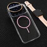 Maska / futrola Magsafe Color Line za iPhone 17 Pro Max 6.9 roze.