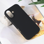 Maska / futrola Teracell Soft Velvet za iPhone 17 crna.