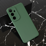 Silikonska maska / futrola Teracell Giulietta za Samsung S731B Galaxy S25 FE mat zelena.