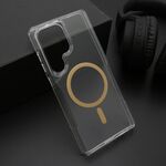 Maska / futrola AURA MagSafe za Samsung S938 Galaxy S25 Ultra 5G zlatna (MS).