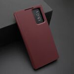 Maska / futrola na preklop Smart Window za Samsung Galaxy S23 Ultra 5G bordo (MS).