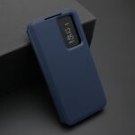 Maska / futrola na preklop Smart Window za Samsung S911B Galaxy S23 5G plava (MS).