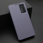 Maska / futrola na preklop Smart Window za Samsung S928 Galaxy S24 Ultra 5G ljubicasta (MS).