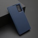 Maska / futrola na preklop Smart Window za Samsung Galaxy S22 Ultra 5G plava (MS).