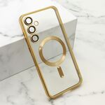 Maska / futrola CAMERA PROTECT MagSafe za Samsung A556 Galaxy A55 5G zlatna (MS).