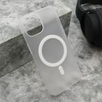 Maska / futrola CLOUD MagSafe za iPhone 15 bela (MS).