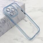 Maska / futrola DIAMOND LENS za iPhone 14 Pro (6.1) plava (MS).
