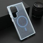Maska / futrola CRYSTAL MagSafe za Samsung S928 Galaxy S24 Ultra 5G plava (MS).