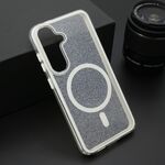 Maska / futrola CRYSTAL MagSafe za Samsung S921 Galaxy S24 5G bela (MS).