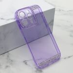 Maska / futrola DIAMOND SIDE za iPhone 14 Pro (6.1) ljubicasta (MS).