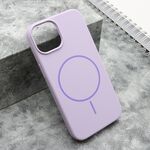 Maska / futrola FLEX MagSafe za iPhone 14 (6.1) ljubicasta (MS).