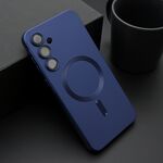 Maska / futrola ELEGANT MAGSAFE za Samsung A556 Galaxy A55 5G plava (MS).