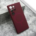 Maska / futrola FLEX MagSafe za Samsung S928 Galaxy S24 Ultra 5G bordo (MS).