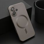 Maska / futrola ELEGANT MAGSAFE za iphone 16 (6.1) siva (MS).