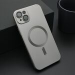 Maska / futrola ELEGANT MAGSAFE za iPhone 15 Plus siva (MS).