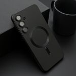 Maska / futrola ELEGANT MAGSAFE za Samsung A556 Galaxy A55 5G crna (MS).