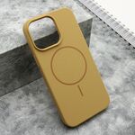 Maska / futrola FLEX MagSafe za iPhone 15 Pro Max (6.7) zlatna (MS).
