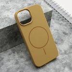 Maska / futrola FLEX MagSafe za iPhone 15 zlatna (MS).
