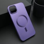 Maska / futrola ELEGANT MAGSAFE za iPhone 15 Plus ljubicasta (MS).