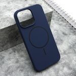 Maska / futrola FLEX MagSafe za iPhone 15 Pro Max (6.7) plava (MS).