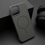 Maska / futrola JELLY MagSafe za iPhone 15 crna (MS).