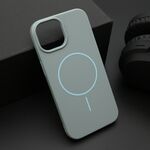 Maska / futrola JELLY MagSafe za iPhone 15 mint (MS).