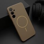 Maska / futrola JELLY MagSafe za Samsung A166 Galaxy A16 5G tamno zlatna (MS).