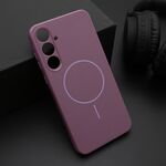 Maska / futrola JELLY MagSafe za Samsung A556 Galaxy A55 5G ljubicasta (MS).