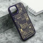 Maska / futrola MACHINERY za iPhone 14 (6.1) ljubicasta (MS).